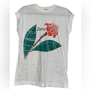 CaTTleya - 70’s NWOT dead stock VTG Samoa floral Tee